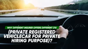 Why different insurer offers different Z10 (Private Registered Vehicle Car for Private Hiring Purpose)?